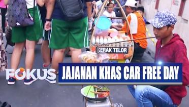 Olah Raga Sambil Berburu Jajanan Unik di Car Free Day Jakarta - Fokus