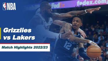 Match Highlights | Game 4: Memphis Grizzlies vs LA Lakers | NBA Playoffs 2022/23