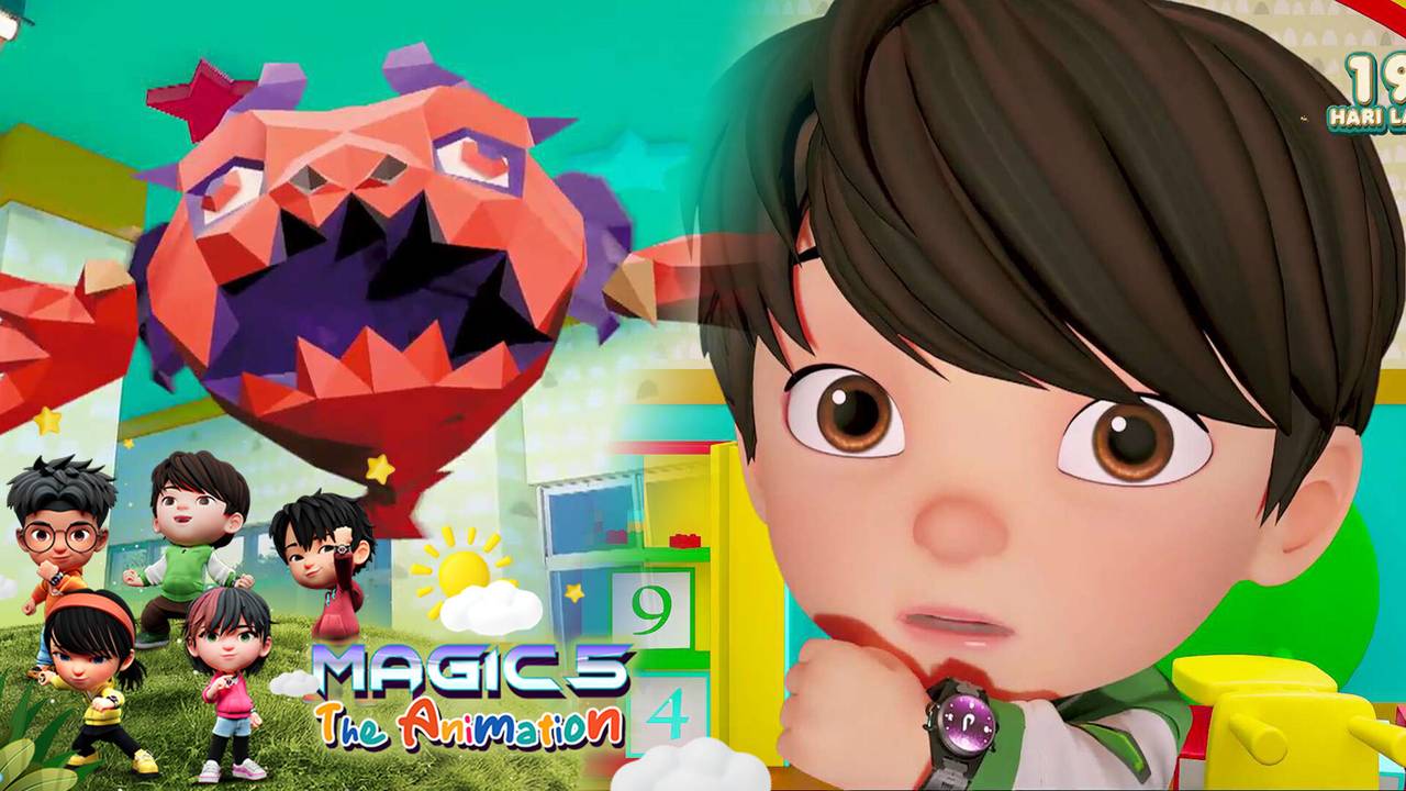 [Gratis] Magic 5 The Animation - Pensil yang Digambar Berubah Jadi ...