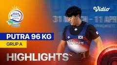 Putra 96 kg - Grup A - Highlights | IWF World Cup 2024