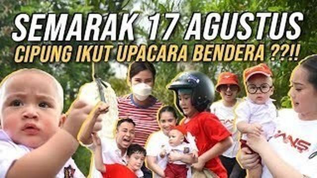 17 SAN PALING HEBOH!!CIPUNG IKUT LOMBA MAKAN KRUPUK, NAGITA RAFATHAR GAK MAU KALAH..