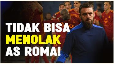 Resmi Melatih AS Roma, Daniele De Rossi Ingin Bawa Giallorossi Menuju Empat Besar Serie A