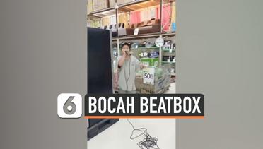 Viral, Bocah Unjuk Ketangkasan Beatbox di Pusat Perbelanjaan