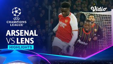 Arsenal vs Lens - Highlights | UEFA Champions League 2023/24