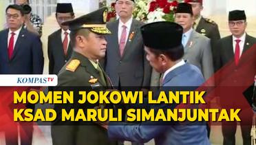 [FULL] Detik-Detik Presiden Jokowi Lantik Jenderal Maruli Simanjuntak Jadi KSAD