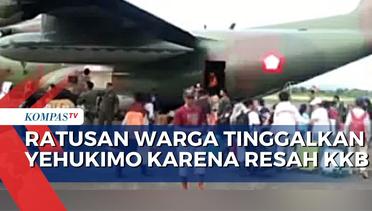 Ratusan Warga Tinggalkan Yehukimo Karena Resah Ulah KKB Papua Tembaki Pesawat