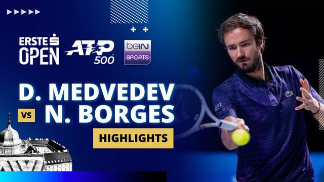 D. Medvedev vs N. Borges - Highlight | ATP 500: Erste Bank Open 2025