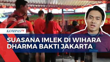 Begini Suasana Perayaan Tahun Baru Imlek di Wihara Dharma Bhakti Jakarta