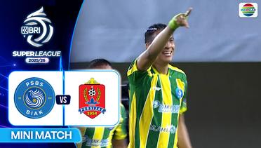 PSBS Biak VS Persijap Jepara - Mini Match | BRI Super League 2025/26
