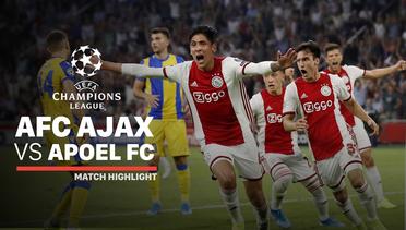 Full Highlight - AFC Ajax VS Apoel FC | UEFA Champions League 2019/2020