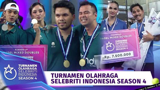 YEAY! Inilah Para Pemenang TOSI Season 4 dari Cabor Padel | TOSI Season 4