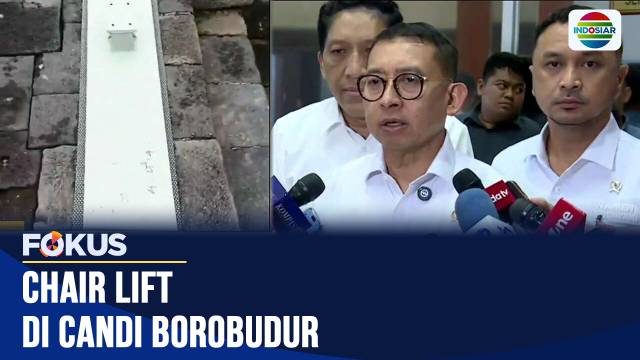 Chair Lift di Candi Borobudur Tuai Polemik, Pemerintah Tegaskan Tak Permanen | Fokus
