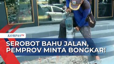 Serobot Bahu Jalan, Pemprov DKI Jakarta Minta Pemilik Ruko di Pluit Jakarta Utara Bongkar!