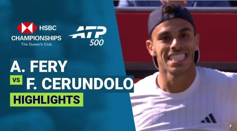 Arthur Fery vs Francisco Cerundolo - Quarterfinals | ATP 500: HSBC Championships 2026