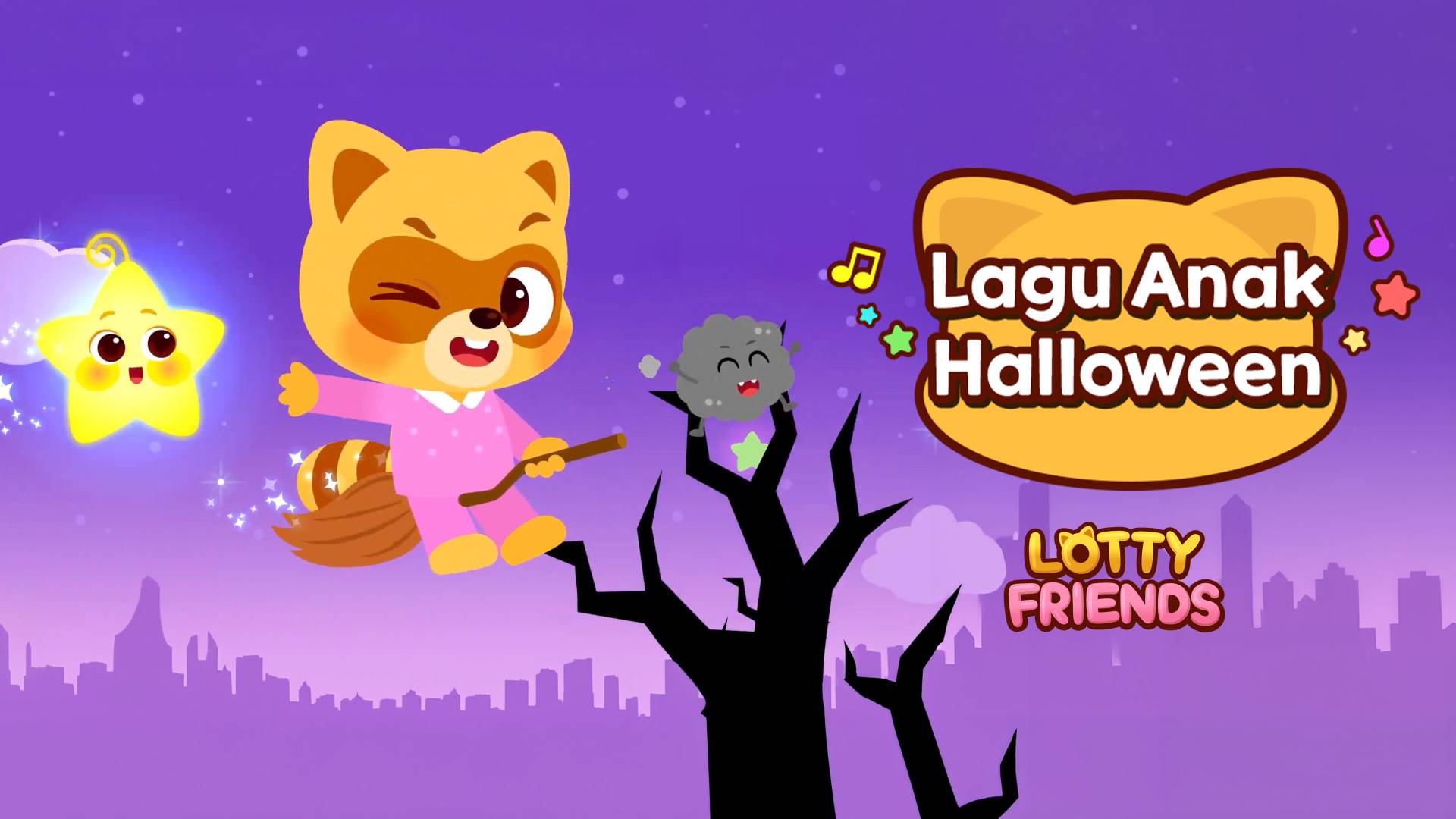 Lagu Anak Halloween LOTTY FRIENDS