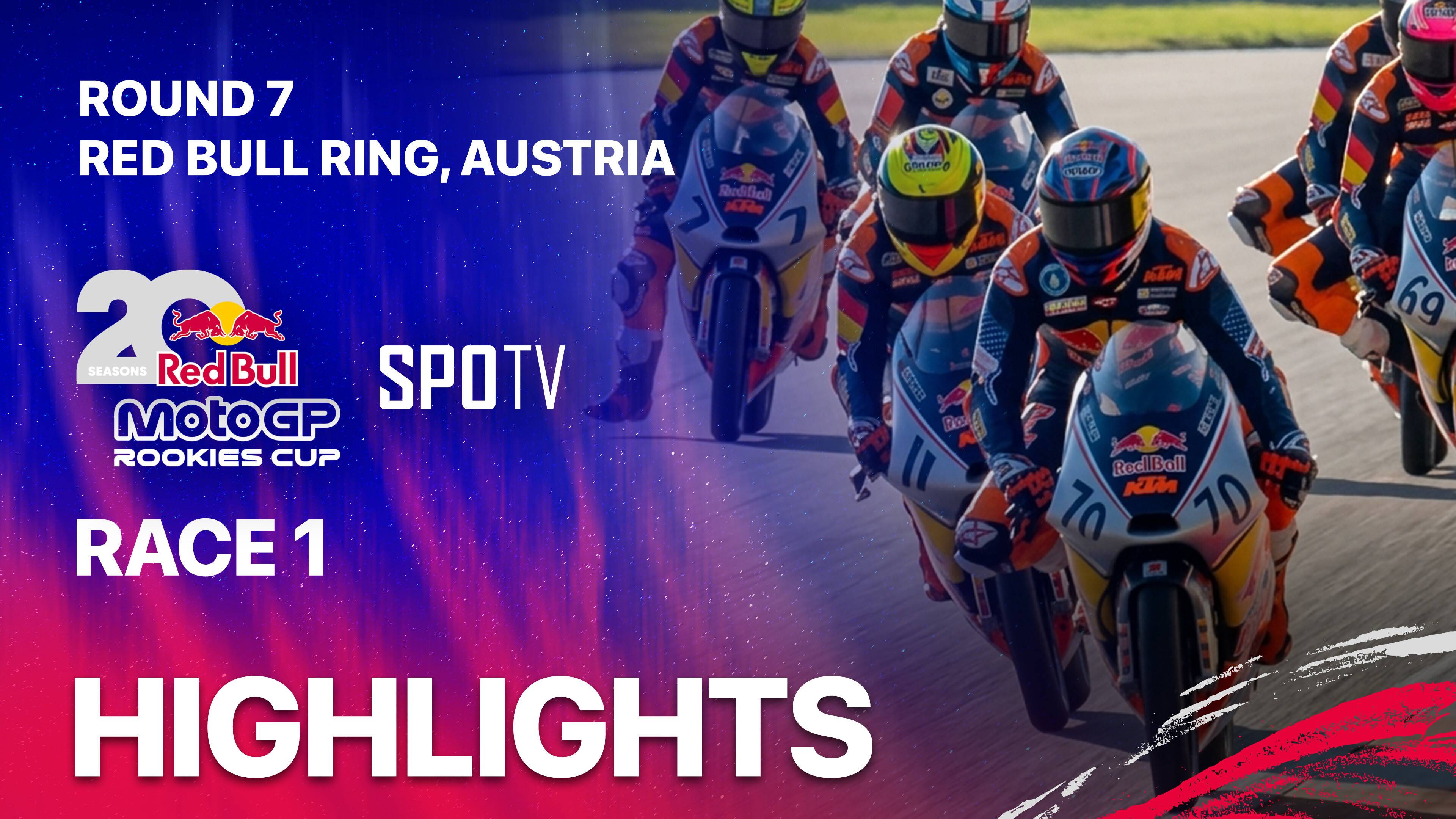 Race 1 - Red Bull MotoGP Rookies Cup 2026 Round 7: Red Bull Ring