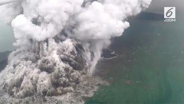 Aktivitas Gunung Anak Krakatau usai Tsunami