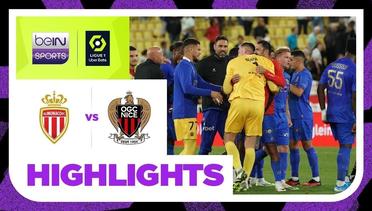 Monaco vs Nice - Highlights | Ligue 1 2023/2024
