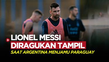 Ini Kata Lionel Scaloni Soal Kondisi Lionel Messi Jelang Argentina Vs Paraguay