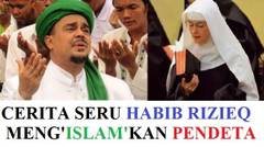 Kisah Habib Rizieq 3th Sekolah di SMP Kristen - Berdebat dg Guru AGAMA KRISTENNYA Sampai Masuk Islam