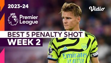 5 Tendangan Penalti Terbaik | Matchweek 2 | Premier League 2023/24