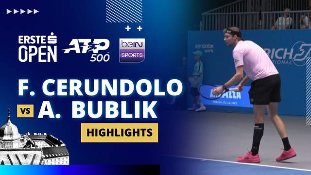 F. Cerundolo vs A. Bublik - Highlight | ATP 500: Erste Bank Open 2025