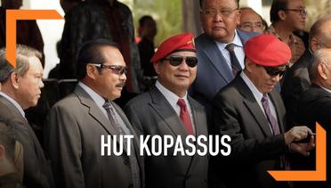Prabowo dan Gatot Nurmantyo Hadir di HUT Kopassus