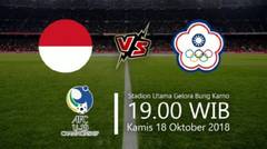 Live Streaming Indonesia U19 Vs China Taipei U19