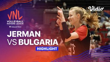 Match Highlights | Jerman vs Bulgaria | Women’s Volleyball Nations League 2023