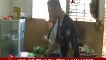 Wartawan Lampung Iseng Goyang Dubsmash Sambalado