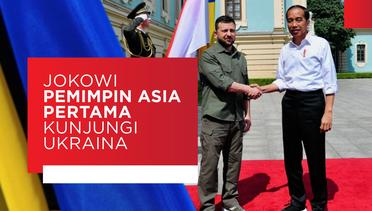 Jokowi Pemimpin Negara Asia Pertama Kunjungi Ukraina Pasca Invasi Rusia
