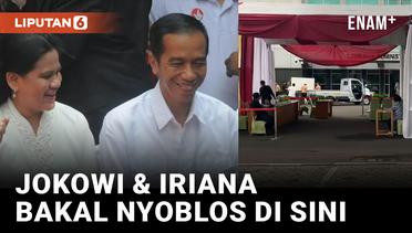Presiden Jokowi dan Iriana Akan Nyoblos di TPS 10 Gambir