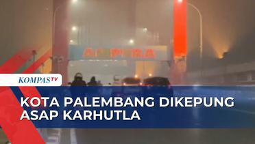 Asap Karhutla Kepung Kota Palembang: Kasus ISPA Meningkat, Jarang Pandang Terbatas!