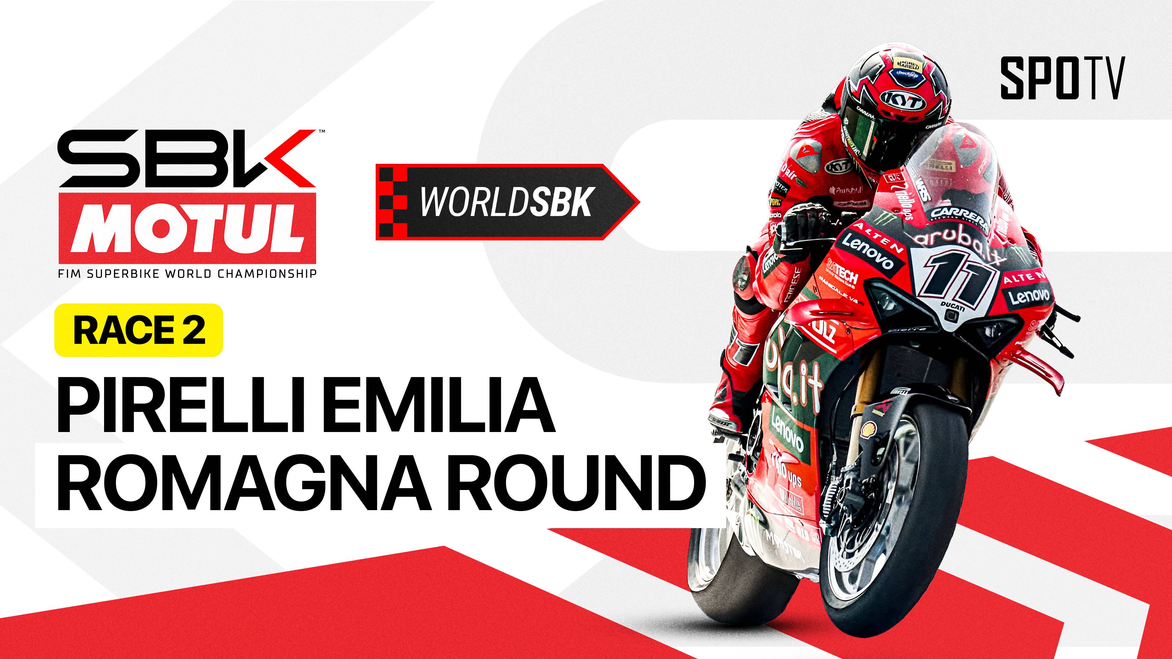 WorldSBK Race 2 - WorldSBK Championship 2026 Round 7 Pirelli Emilia Romagna Round