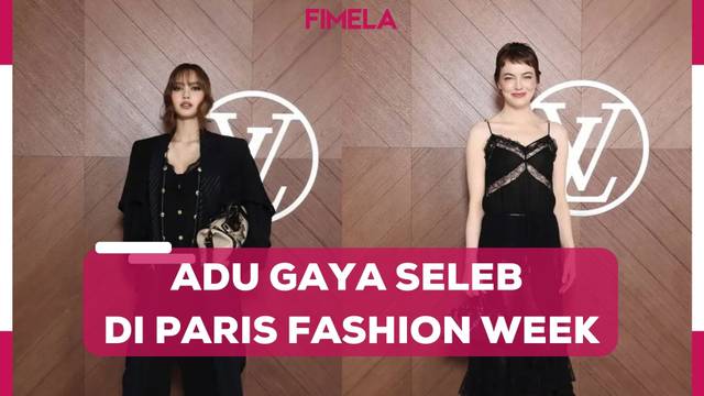 Adu Gaya Seleb Dunia di Louis Vuitton Paris Fashion Week dari Lisa Blackpink, Hingga Emma Stone