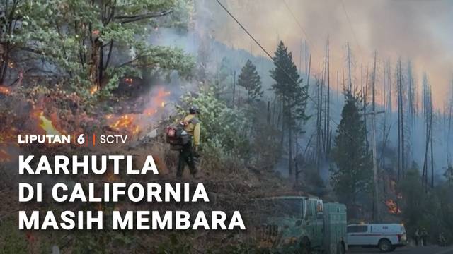 Karhutla "Lucas Fire" California Meluas, 1.600 Hektare Ludes Terbakar | Liputan 6