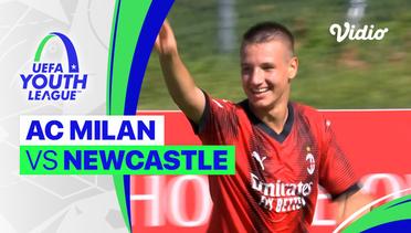 Milan vs Newcastle United - Mini Match | UEFA Youth League 2023/24