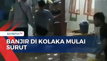 Banjir di Kolaka Mulai Surut, Warga Bersihkan Sisa Lumpur
