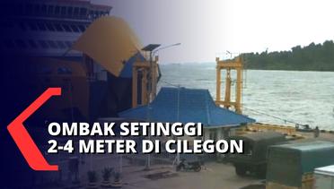 BMKG Sebut Cilegon Berpotensi Tsunami 8 Meter, Terjangan Ombak Sekarang Sudah Naik hingga 4 Meter