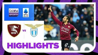 Salernitana vs Lazio - Highlights | Serie A 2023/2024