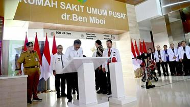 Presiden Jokowi Resmikan Rumah Sakit Terbesar di NTT, Kupang, 6 Desember 2023