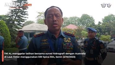 TNI AL Kirim KRI Spica-934 ke Laut Timor, Ada Apa?