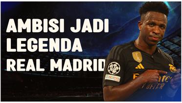 Perpanjang Kontrak, Vinicius Junior Bercita-cita Jadi Legenda Real Madrid