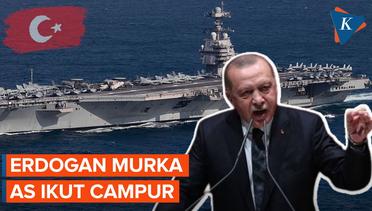 AS Kirim Kapal Induk ke Israel, Erdogan Murka