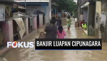 Tanggul Sungai Cipunagara Jebol, Ratusan Rumah di Pamanukan Kembali Terendam Banjir | Fokus