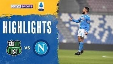 Match Highlights | Sassuolo 3 vs 3 Napoli | Serie A 2021
