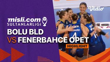 Highlights | Bolu BLD 0 vs 3 Fenerbahce Opet | Women's Turkish League