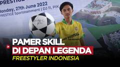 Freestyler Indonesia Unjuk Gigi di Depan Legenda Brasil, Ronaldinho