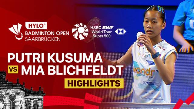 Putri Kusuma Wardani (INA) vs Mia Blichfeldt (DEN) - Highlight | HYLO Open 2025