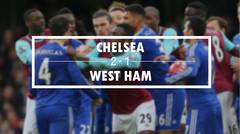 Highlights Premier League Chelsea vs West Ham
